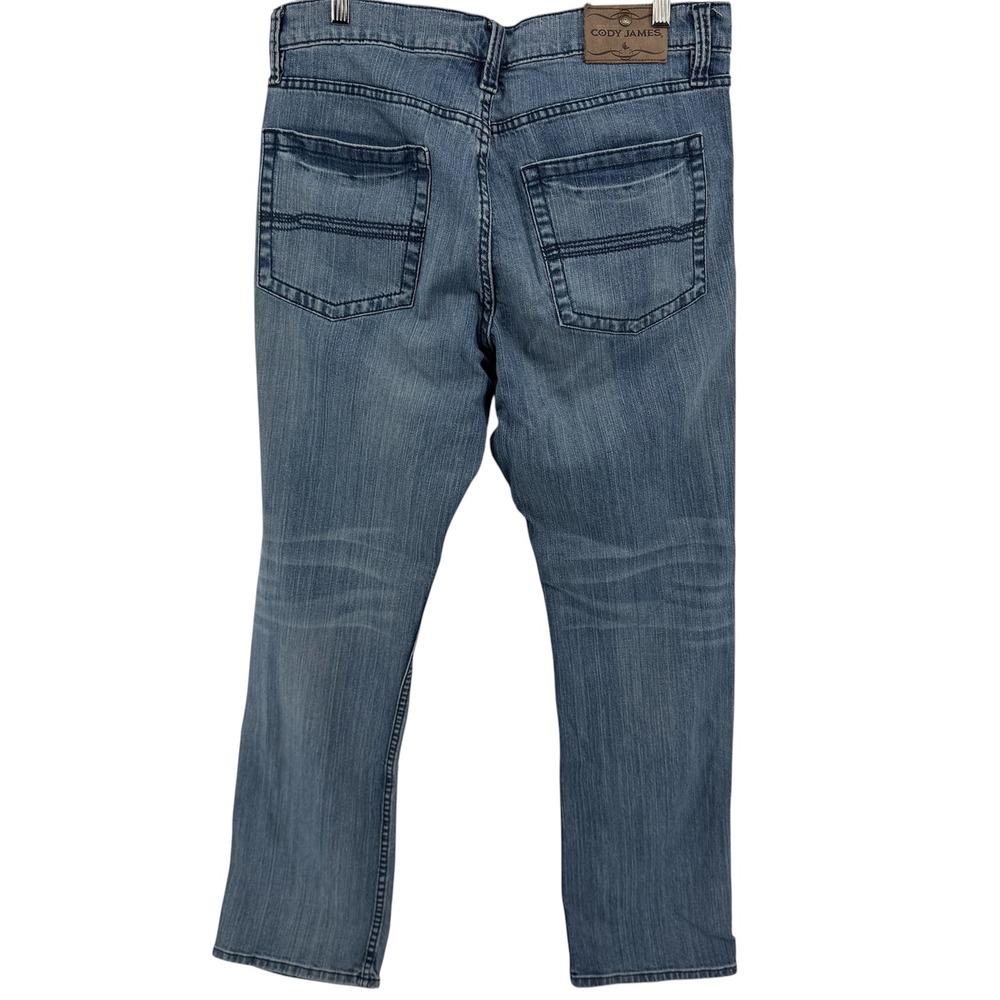 Cody‎ James Mens Straight Leg Jeans 36x34 Medium Wash Denim Stretch RN138823